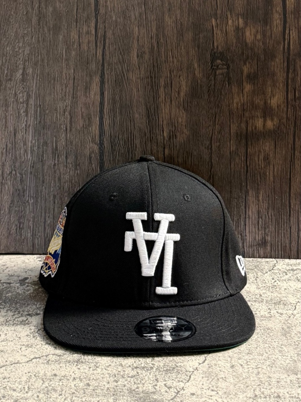 New Era 9FIFTY Los Angeles Dodgers Black White 40th Anniversary Snapback Hat OSF